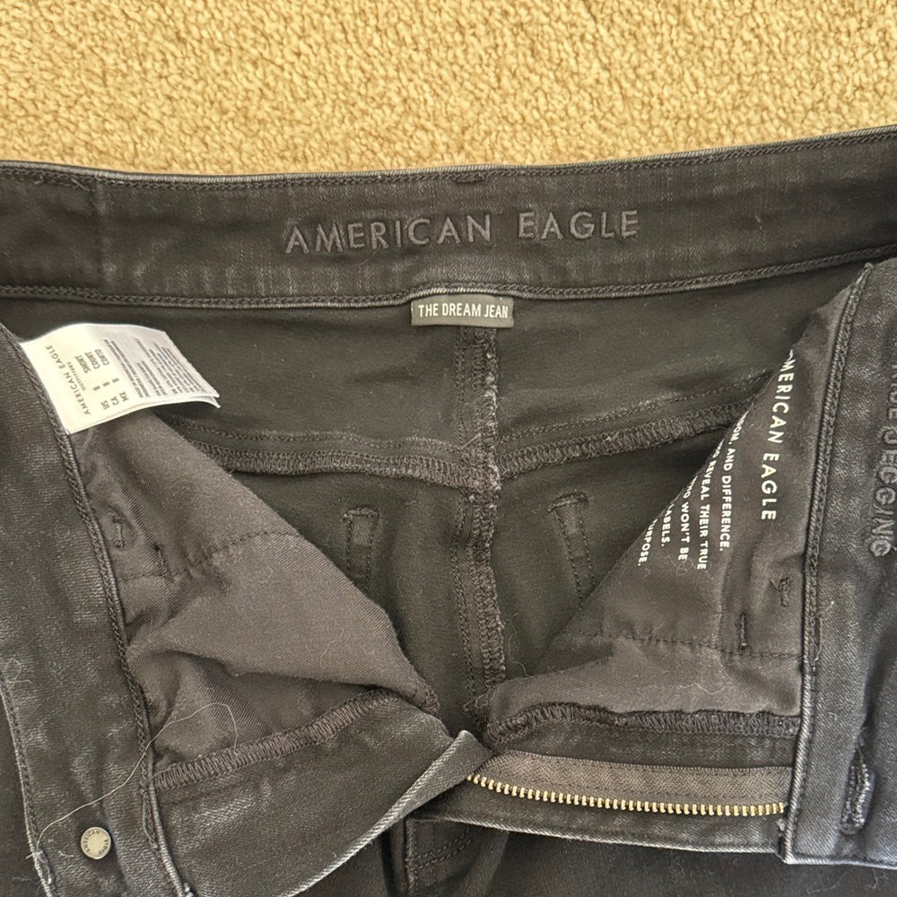 American Eagle Outfitters Black Skinny Jeans - Picture 2 of 4